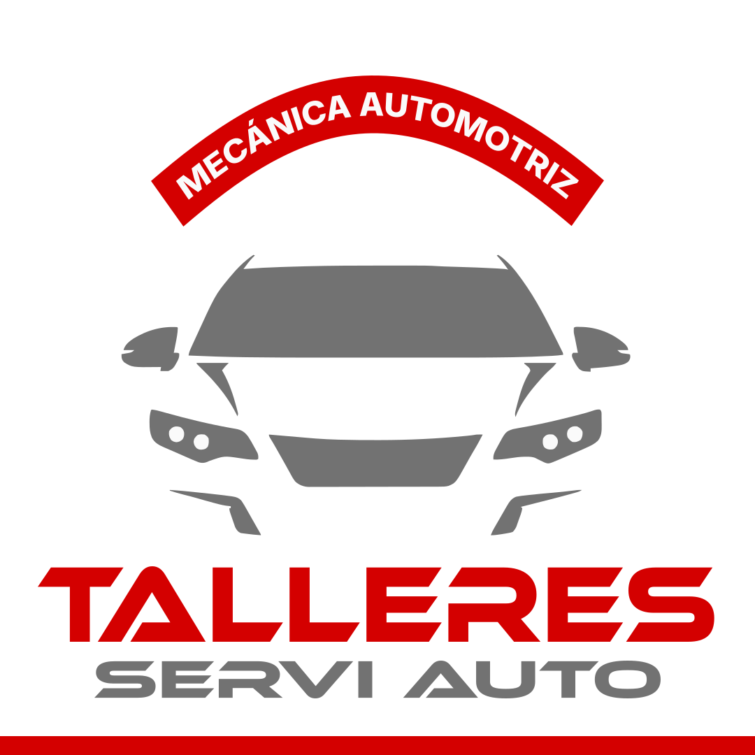 Logo con footer rojo